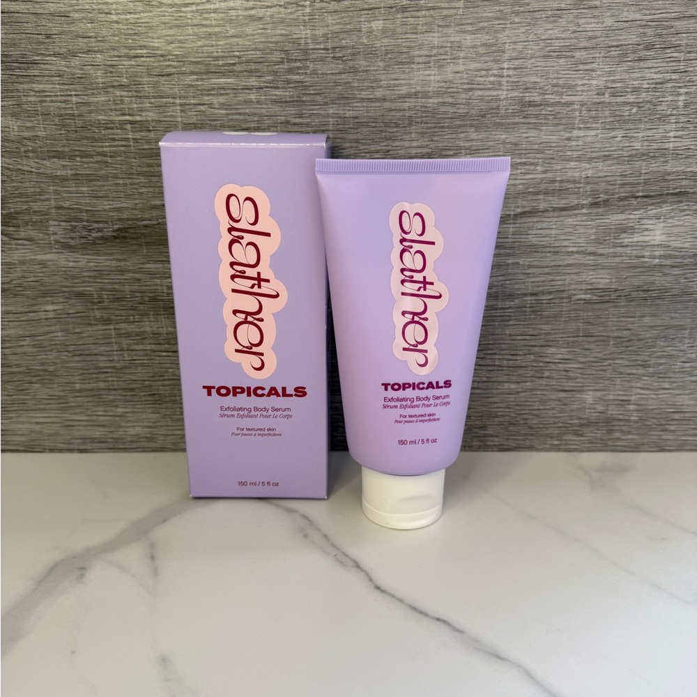 Topicals Slather Exfoliating Body Serum